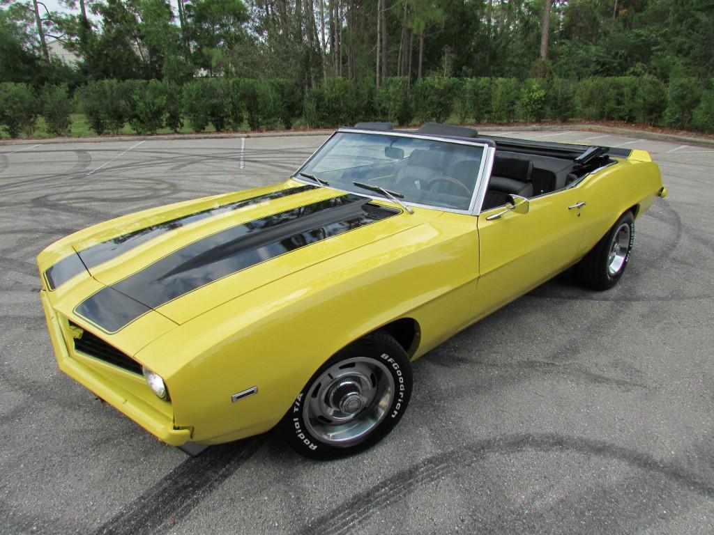 1969 Chevrolet Camaro Ss Convertible For Sale