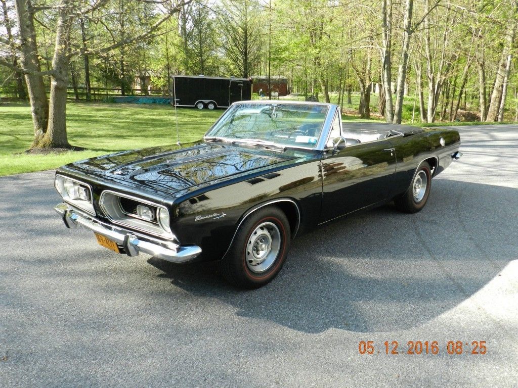 1967 Plymouth Barracuda Convertible